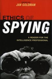 Cover of: Ethics of Spying by Jan Goldman