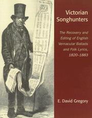 Victorian songhunters by E. David Gregory