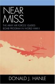 Cover of: Near Miss by Donald J. Hanle