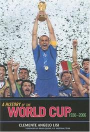 Cover of: A History of the World Cup by Clemente Lisi