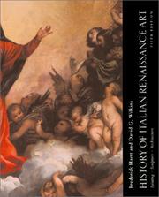 Cover of: History of Italian renaissance art by Frederick Hartt