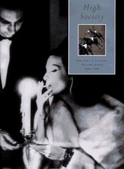 Cover of: High society by edited by Anthony T. Mazzola and Frank Zachary ; texts by Kathleen Madden ; afterword by Louis Auchincloss.
