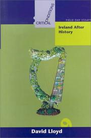 Ireland after history by David Lloyd