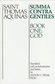 Cover of: Summa Contra Gentiles by Thomas Aquinas