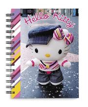 Hello Kitty Haiku Wire-o Bound Blank Journal by Higashi Glaser Design