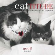 Cover of: Cattitude 2008 Wall Calendar