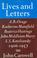 Cover of: Lives and letters