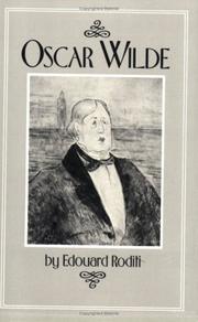 Cover of: Oscar Wilde by Edouard Roditi