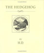 Cover of: The hedgehog | H. D.