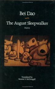 Cover of: August Sleepwalker by Bei Dao