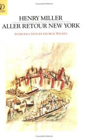 Cover of: Aller retour New York by Henry Miller