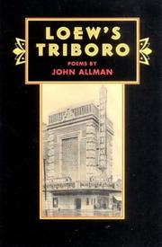 Cover of: Loew's triboro: poems