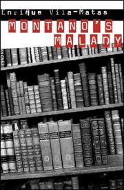 Cover of: Montano's Malady