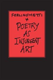 Cover of: Poetry As Insurgent Art