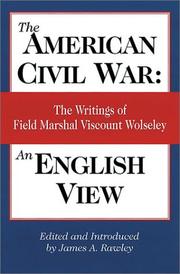 Cover of: The American Civil War: an English view