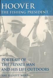 Cover of: Hoover The Fishing President by Hal Elliott Wert