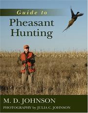 Cover of: Guide to pheasant hunting by M. D. Johnson
