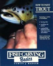 Cover of: How to Paint Trout (Fish Carving Basics Series, No 3)