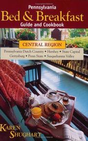 Cover of: Pennsylvania bed & breakfast guide and cookbook: Central region