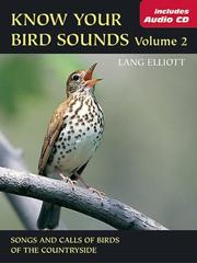 Cover of: Know Your Bird Sounds, Volume 2: Birds of the Countryside