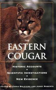 Cover of: The Eastern Cougar by Chris Bolgiano, Jerry Roberts