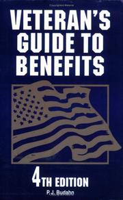 Cover of: Veteran's Guide To Benefits (Veteran's Guide to Benefits)