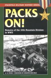 Cover of: Packs On!: Memoirs of the 10th Mountain Division in World War II (Stackpole Military History Series)