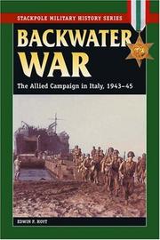 Cover of: Backwater War: The Allied Campaign in Italy, 1943-45 (Stackpole Military History)