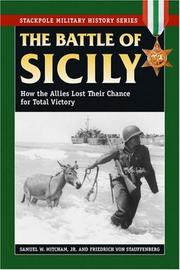 Cover of: The Battle of Sicily by Samuel W. Mitcham, Friedrich von Stauffenberg
