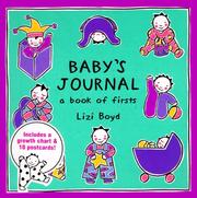 Cover of: Baby's journal: a book of firsts