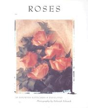 Cover of: Deborah Schenck Roses Notecards (Deluxe Notecards) by Deborah Schenck