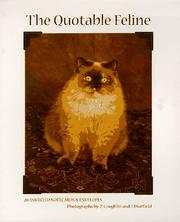 Cover of: Quotable Feline Notecards (Deluxe Notecards) | Jim Dratfield