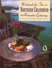 Cover of: Weekends for two in northern California: 50 romantic getaways