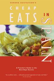 Sandra Gustafson's Cheap Eats in Spain by Sandra Gustafson