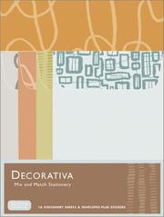 Cover of: Decorativa