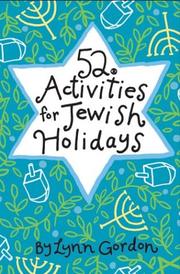 Cover of: 52? Activities for Jewish Holidays
