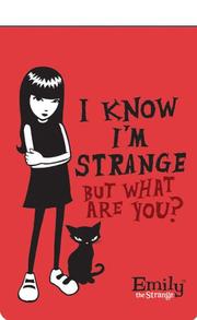 Cover of: Emily Notepad: I Know I'm Strange: Emily the Strange