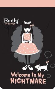 Cover of: Emily Notepad: Welcome to My Nightmare: Emily the Strange