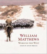 Cover of: William Matthews by William Matthews, Annie Proulx