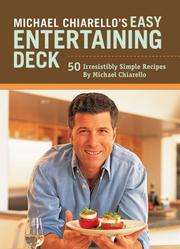 Cover of: Michael Chiarello's Easy Entertaining Deck by Michael Chiarello