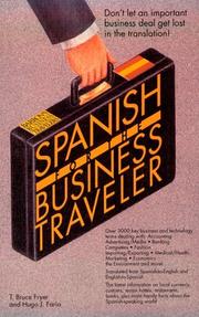 Cover of: Spanish for the business traveler