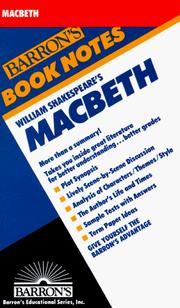 Cover of: William Shakespeare's Macbeth