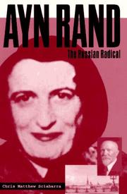Cover of: Ayn Rand by Chris Matthew Sciabarra
