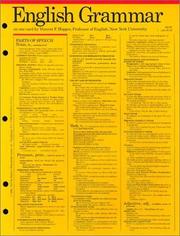 Cover of: English Grammar, Punctuation and Usage (Grammar Card Guides)