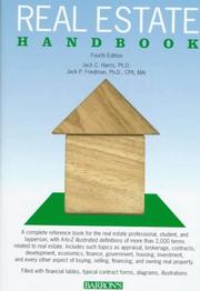 Cover of: Barron's real estate handbook