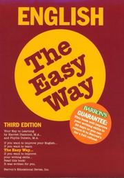 Cover of: English the easy way