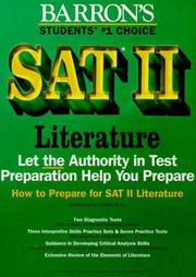 Cover of: How to prepare for SAT II.