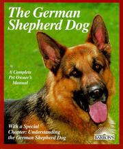 Cover of: German Shepherds (Complete Pet Owner's Manuals)