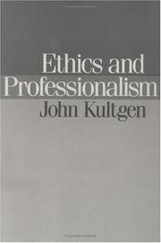 Cover of: Ethics and professionalism