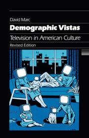 Cover of: Demographic vistas by David Marc